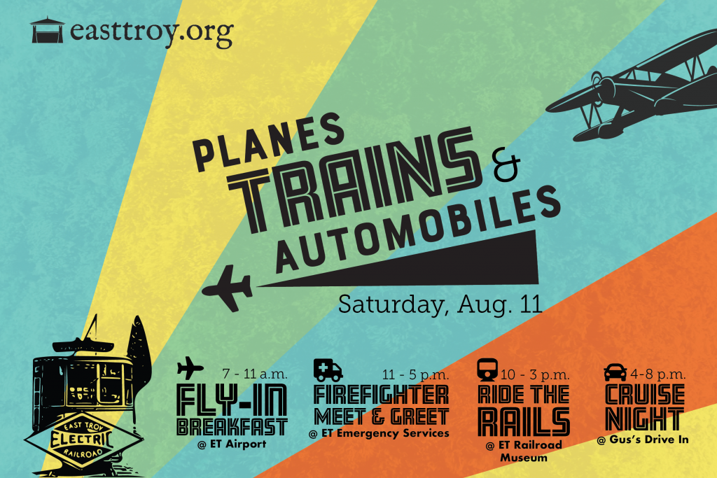 East Troy Chamber Planes Train Auto Plain