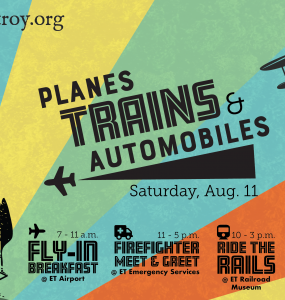 East Troy Chamber Planes Train Auto Plain