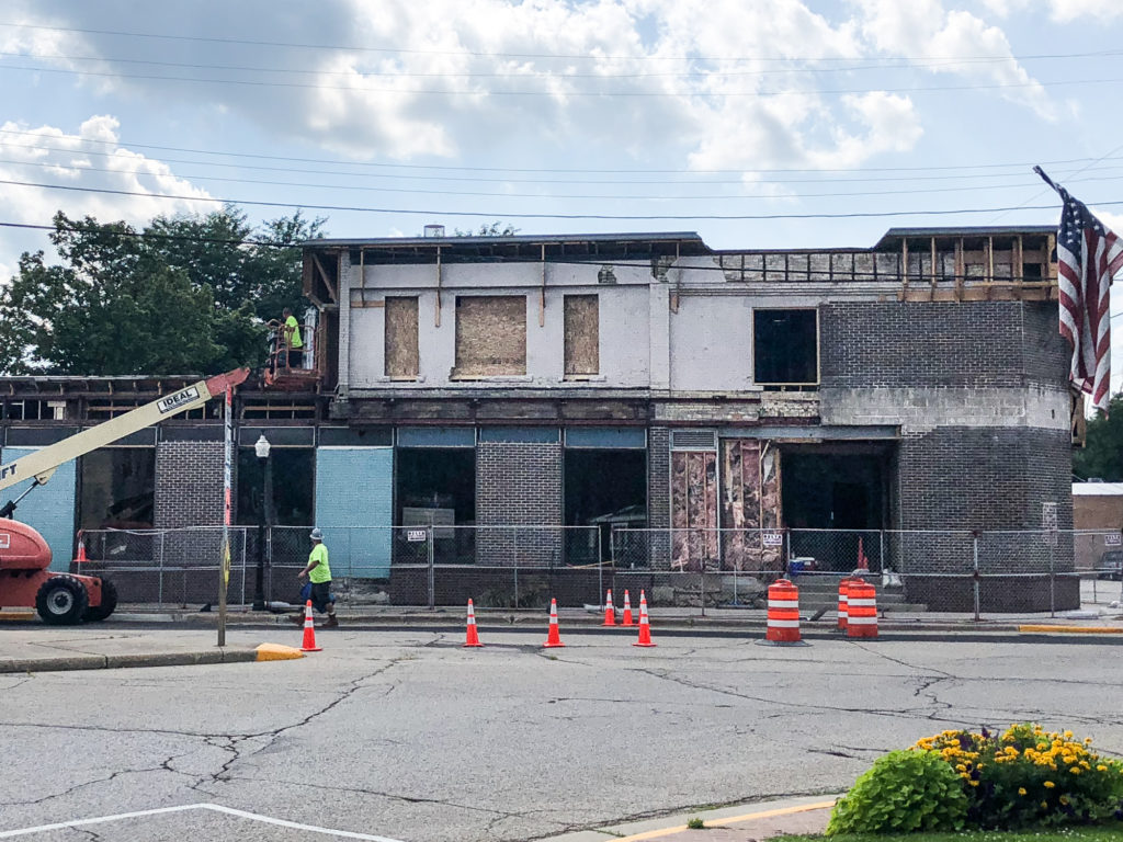 East Troy Brewery Construction Beginning