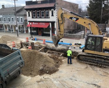 East Troy Road Digging